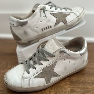 Authentic Golden Goose Superstar low top sneaker women, size 36.